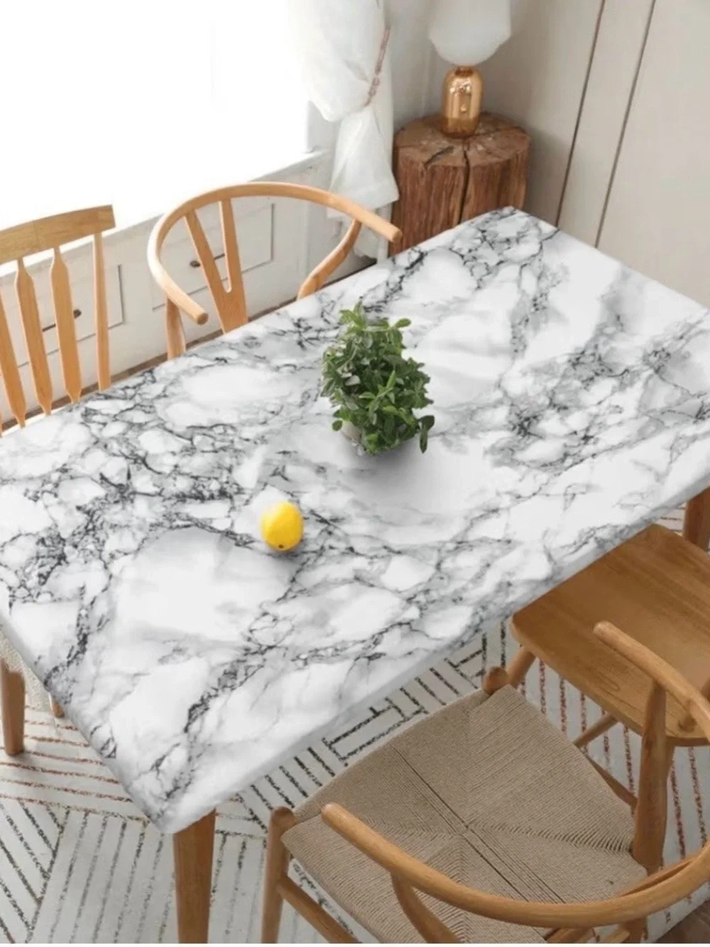 Fitted tablecloth - washable